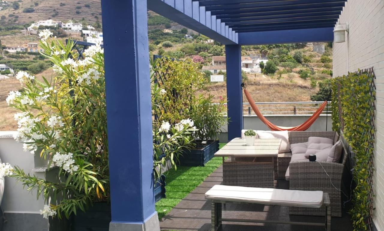 Atico 90M De Terraza, Jacuzzi Privado Y Cargador De Coche Electrico En Cabria, Almunecar Exterior photo